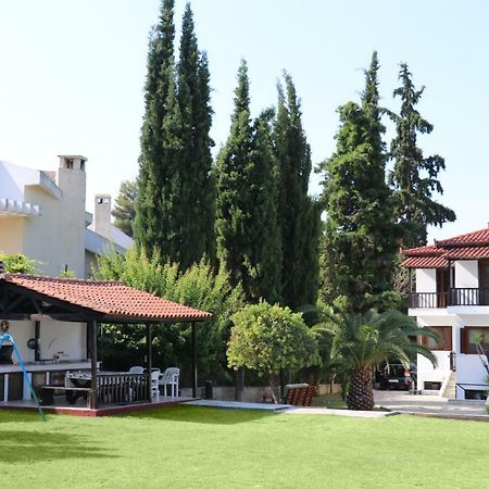 Geovilla Green & Blue 1 - Pefkochori Bagian luar foto